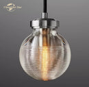 GobekUsa Crystal Pearl LED Chandelier for Bedroom Dining Kitchen - Modern Small Hanging Pendant Light Fixtures