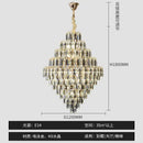 GobekUsa Designer LED Crystal Chandelier for Luxury Villas, Hotels & Restaurants