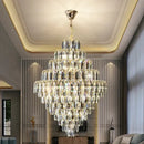 GobekUsa Designer LED Crystal Chandelier for Luxury Villas, Hotels & Restaurants
