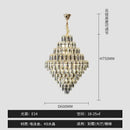 GobekUsa Designer LED Crystal Chandelier for Luxury Villas, Hotels & Restaurants