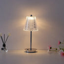 Modern brass diamond touch desk lamp bedroom crystal light by Decorbites