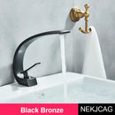 GobekUsa Brass Faucet Hot Cold Water Mixer Tap for Bathroom Vanity Sink