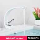 GobekUsa Brass Faucet Hot Cold Water Mixer Tap for Bathroom Vanity Sink