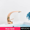 GobekUsa Brass Faucet Hot Cold Water Mixer Tap for Bathroom Vanity Sink