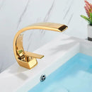 GobekUsa Brass Faucet Hot Cold Water Mixer Tap for Bathroom Vanity Sink