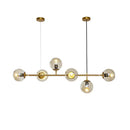 GobekUsa Glass Pendant Lights: Modern Nordic Minimalist Hanging Lamp for Living Room, Bedroom, Restaurant