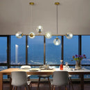 GobekUsa Glass Pendant Lights: Modern Nordic Minimalist Hanging Lamp for Living Room, Bedroom, Restaurant