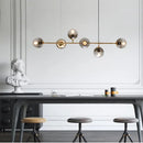 GobekUsa Glass Pendant Lights: Modern Nordic Minimalist Hanging Lamp for Living Room, Bedroom, Restaurant