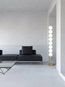 GobekUsa Brass Floor Lamp for Living Room & Bedside Decor