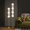 GobekUsa Brass Floor Lamp for Living Room & Bedside Decor