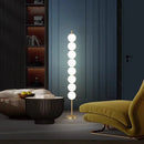 GobekUsa Brass Floor Lamp for Living Room & Bedside Decor