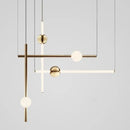 GobekUsa Glass Pendant Lights: Modern Long Hanging Lamps for Kitchen, Dining Room, and Shop