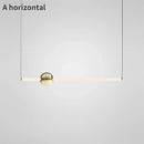 GobekUsa Glass Pendant Lights: Modern Long Hanging Lamps for Kitchen, Dining Room, and Shop
