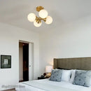 GobekUsa Glass Ball LED Ceiling Lights for Living Room, Kitchen, and Bedroom