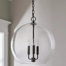 GobekUsa Glass Ball LED Chandelier for Modern Restaurant & Bar Decor