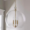 GobekUsa Glass Ball LED Chandelier for Modern Restaurant & Bar Decor