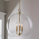 GobekUsa Glass Ball LED Chandelier for Modern Restaurant & Bar Decor