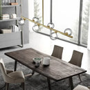 GobekUsa Glass Ball Pendant Chandeliers LED Hanging Lights for Home Decor
