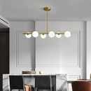 GobekUsa Glass Ball Pendant Chandeliers LED Hanging Lights for Home Decor