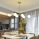GobekUsa Glass Ball Pendant Chandeliers LED Hanging Lights for Home Decor
