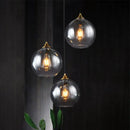 GobekUsa Glass Ball Pendant Light - Modern Nordic LED Hanging Fixture for Dining and Kitchen