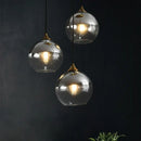 GobekUsa Glass Ball Pendant Light - Modern Nordic LED Hanging Fixture for Dining and Kitchen