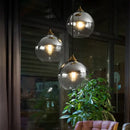 GobekUsa Glass Ball Pendant Light - Modern Nordic LED Hanging Fixture for Dining and Kitchen