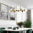 GobekUsa Glass Ball Pendant Lights for Living Bedroom Kitchen Decor