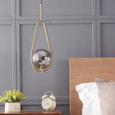 GobekUsa Glass Ball Pendant Lighting for Bedroom and Bathroom Décor