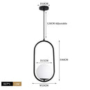 GobekUsa Glass Ball Pendant Lights LED Kitchen Living Room Suspension Luminaire
