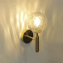 GobekUsa Glass Ball Wall Lamp: Modern Metal Wall Lights for Home Living Room Bedroom Decoration