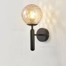 GobekUsa Glass Ball Wall Lamp: Modern Metal Wall Lights for Home Living Room Bedroom Decoration