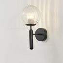 GobekUsa Glass Ball Wall Lamp: Modern Metal Wall Lights for Home Living Room Bedroom Decoration