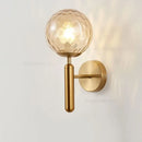 GobekUsa Glass Ball Wall Lamp: Modern Metal Wall Lights for Home Living Room Bedroom Decoration