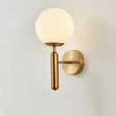 GobekUsa Glass Ball Wall Lamp: Modern Metal Wall Lights for Home Living Room Bedroom Decoration