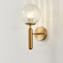 GobekUsa Glass Ball Wall Lamp: Modern Metal Wall Lights for Home Living Room Bedroom Decoration