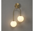 GobekUsa Glass Ball Wall Lamps: Modern Bedroom & Living Room Lighting Fixtures