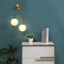 GobekUsa Glass Ball Wall Lamps: Modern Bedroom & Living Room Lighting Fixtures