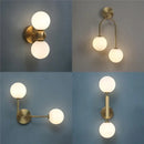 GobekUsa Glass Ball Wall Lamps: Modern Bedroom & Living Room Lighting Fixtures