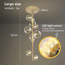 GobekUsa Glass Bubble Pendant Light: Modern Nordic Design for Dining Room, Bar, Coffee Shop.