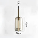GobekUsa Glass Chandelier: Nordic Minimalist, Net Red Design for Restaurant, Bar, Cafe, Clothing Store.
