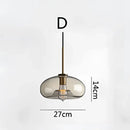 GobekUsa Glass Chandelier: Nordic Minimalist, Net Red Design for Restaurant, Bar, Cafe, Clothing Store.
