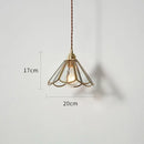 GobekUsa Glass Copper LED Pendant Lights: Modern Nordic Lighting for Home, Dining, & Restaurant