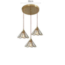 GobekUsa Glass Copper LED Pendant Lights: Modern Nordic Lighting for Home, Dining, & Restaurant