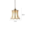GobekUsa Glass Copper LED Pendant Lights: Modern Nordic Lighting for Home, Dining, & Restaurant