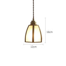 GobekUsa Glass Copper LED Pendant Lights: Modern Nordic Lighting for Home, Dining, & Restaurant