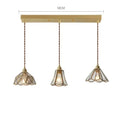 GobekUsa Glass Copper LED Pendant Lights: Modern Nordic Lighting for Home, Dining, & Restaurant