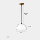 GobekUsa Glass Jelly Pendant Lamp for Living Room Kitchen Dining - Denmark Suspension Light