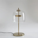 GobekUsa Glass Lampshade LED Table Lamp for Modern Bedroom Decor