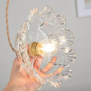 GobekUsa Brass Glass LED Pendant Lights: Modern Nordic Hanging Lamp for Home Decor